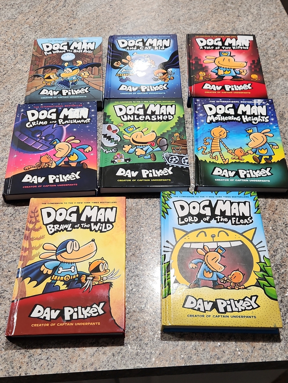 Dog Man Book Series by Dav Pilkey – Kids Graphic Novel Collection